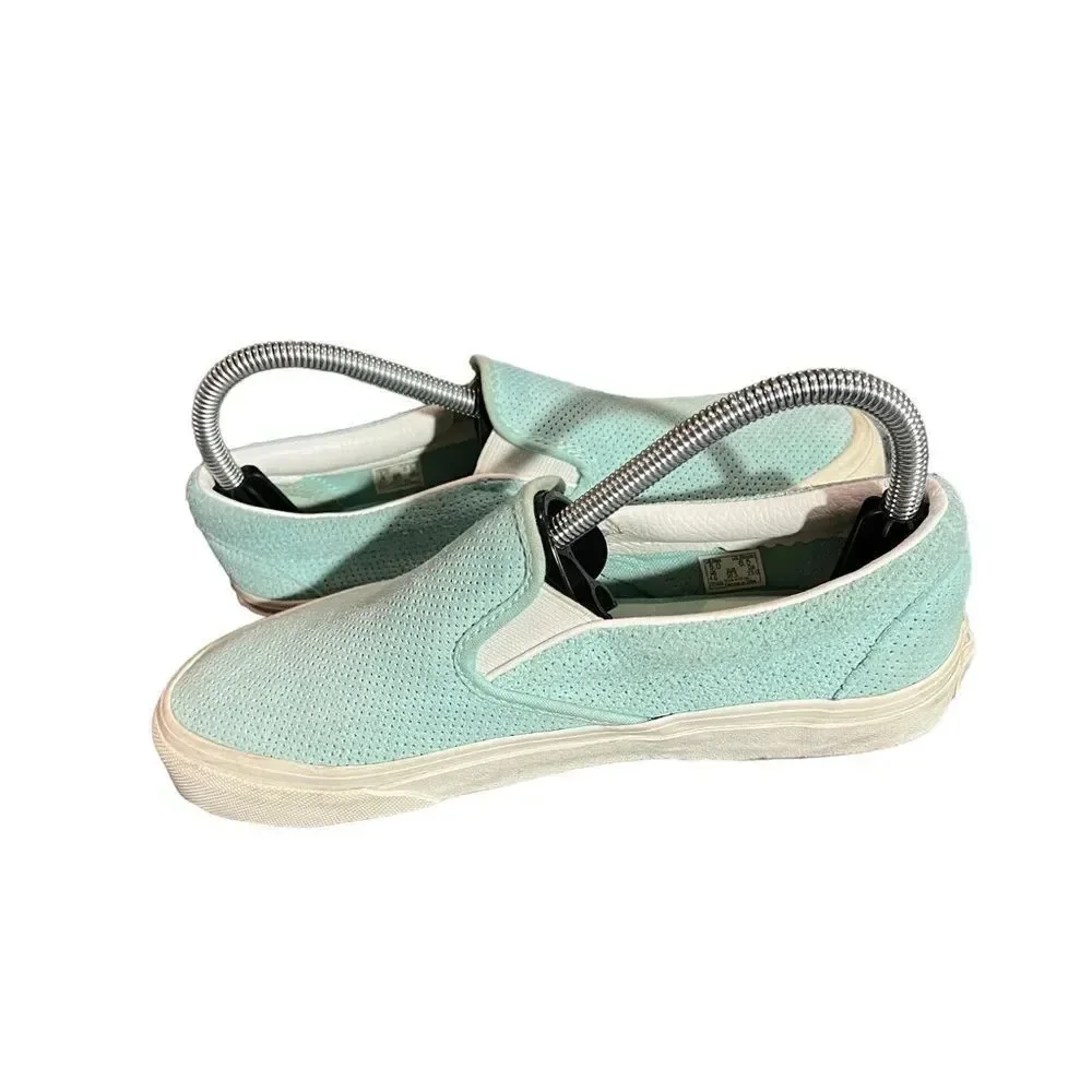Vans Classic Perforated Slip On Flats‎ Women's Size 6.5